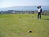 2005-04-24 Skelmorlie GC, Jan Englund vid tee hål 17
